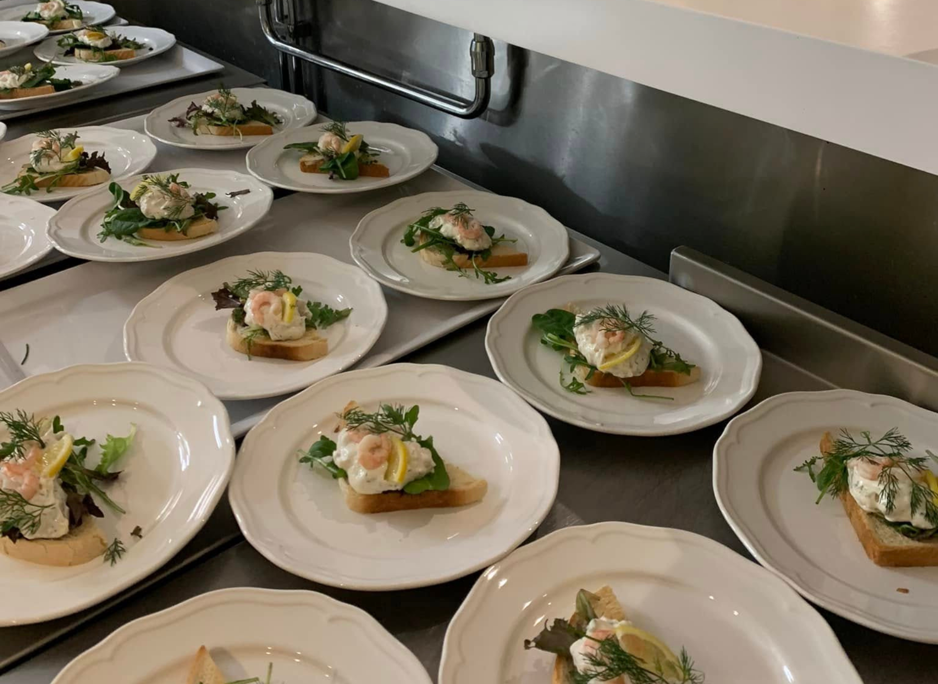 Catering i festlokal i malmö